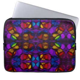 Electric Bloom Laptop Fodral