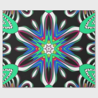 Electric Bloom Mandala Presentpapper