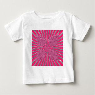 Electric Bloom Vingar: En mycket Edgy och vacker Tee Shirt