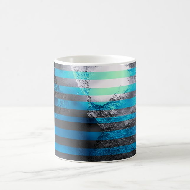 Electric Blue Labyrint Kaffemugg (Center)