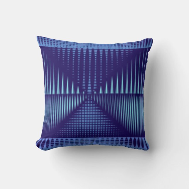 ELECTRIC BLUE TOSS PILLOWS - SERENITY DESIGN GIFTS KUDDE (Framsida)