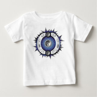 Electric Blue Yin Yang Tee Shirt
