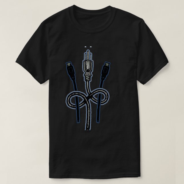 Electric Bouquet T Shirt (Design framsida)