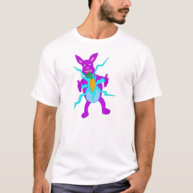 Electric Bunny's Revenge Tee Shirt (Framsida)