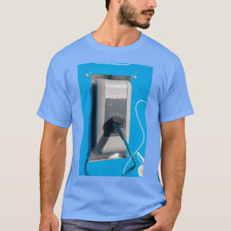 Electric car charging station photographed in Neus T Shirt