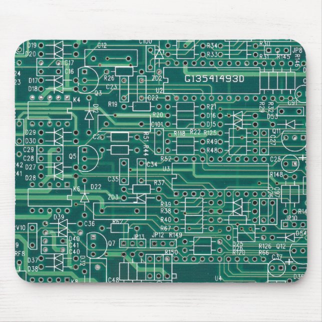 Electric circuit layout musmatta (Framsidan)