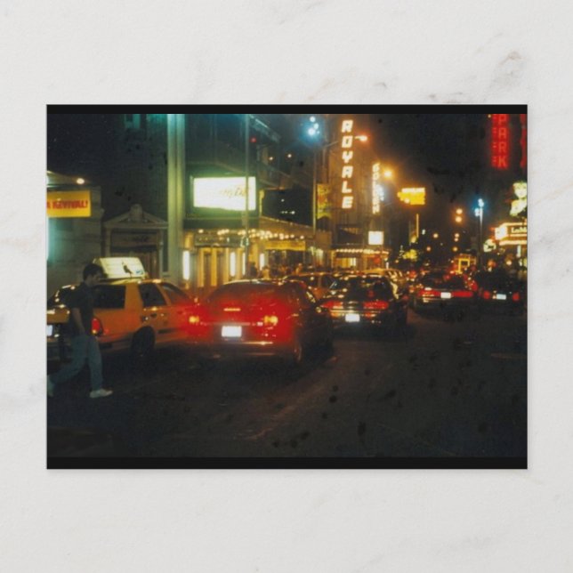 Electric City Beat Vykort (Framsida)