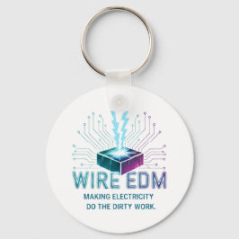 Electric Discharge Machining Phone Case Nyckelring