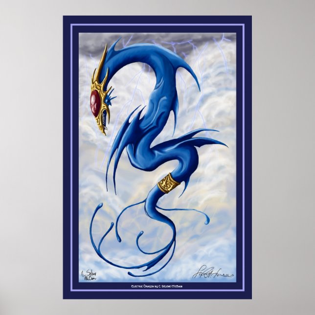 Electric Dragon Poster (Framsidan)