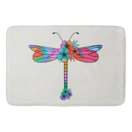 Electric Dragonfly A Bath Mat Badrumsmatta