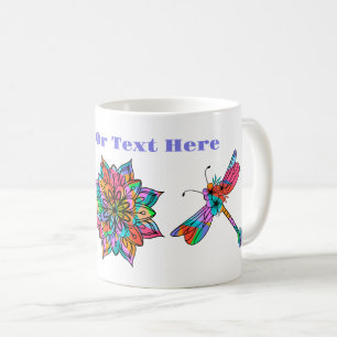 Electric Dragonfly Kaffemugg