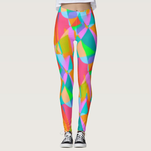 Electric Dragonfly Leggings (Framsida)