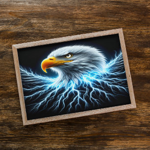 Electric Eagle Poster