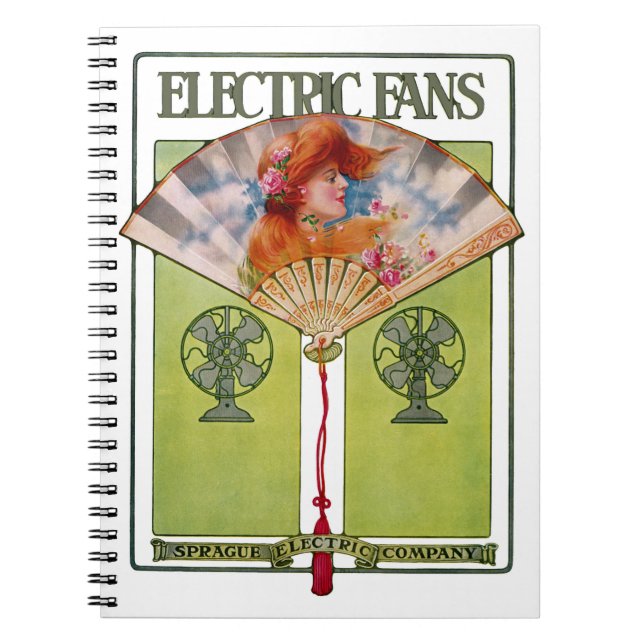 Electric Fläkt Ad Anteckningsbok (Framsidan)