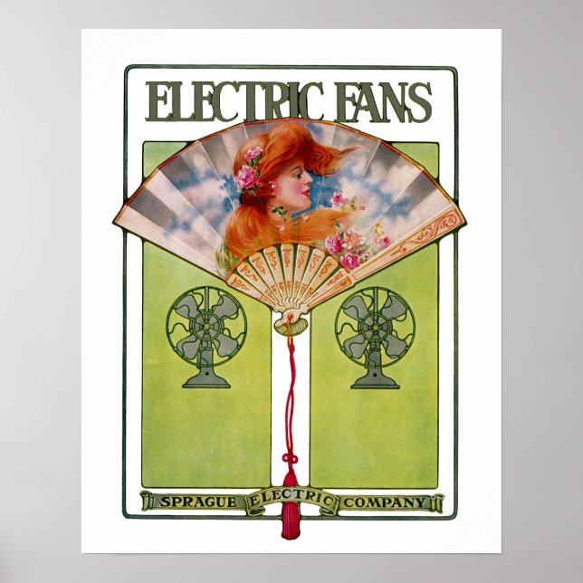 Electric Fläkt Ad Poster (Framsidan)