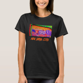 'Electric Graffiti Gates' Dam-T-shirt T Shirt