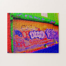'Electric Graffiti Gates' Pussel