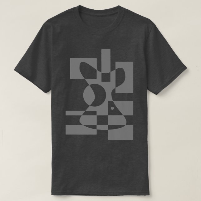Electric Guitar Abstract263 T Shirt (Design framsida)