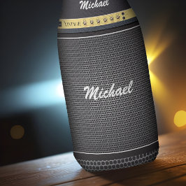 Electric Guitar Amp Music Theme Birthday Namn Beer