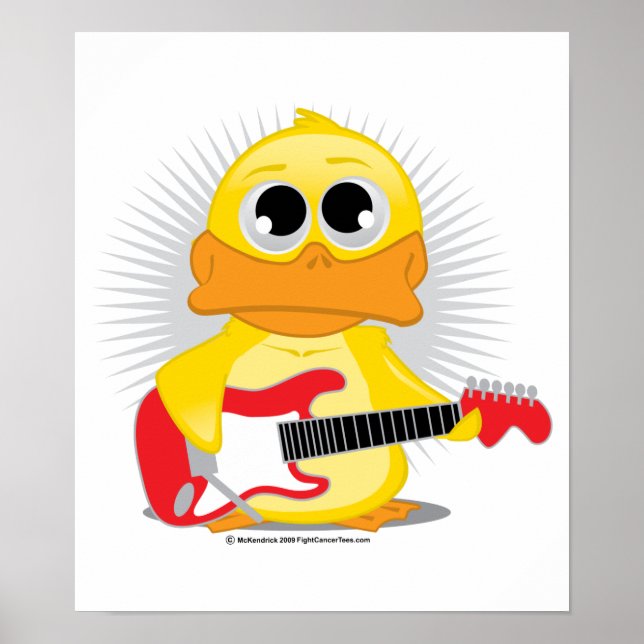 Electric Guitar Anka Poster (Framsidan)