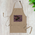 Electric Guitar Apron Förkläde<br><div class="desc">Spela lite musik. Denna konstruktion är av en elgitarr som tittar fantastisk. Den ställs mot en musikalisk lila bakgrund som ser coola ut. Du kan bara höra musiken från gitarren. Den elektriska gitarren ser underbar ut på den här plattan. Perfekt för dig själv eller som gåva</div>