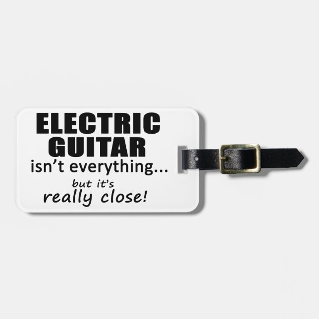 Electric Guitar är inte allt Bagagebricka (Horisontell Framsida)