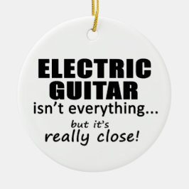 Electric Guitar är inte allt Julgransprydnad Keramik