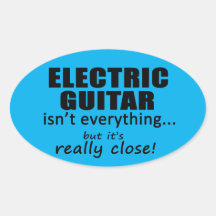 Electric Guitar är inte allt Oval-märke