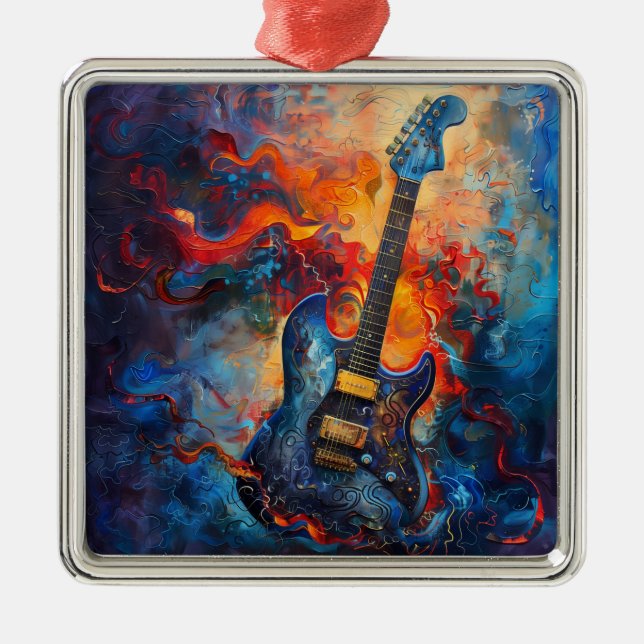 Electric Guitar Art Ornament (Framsidan)