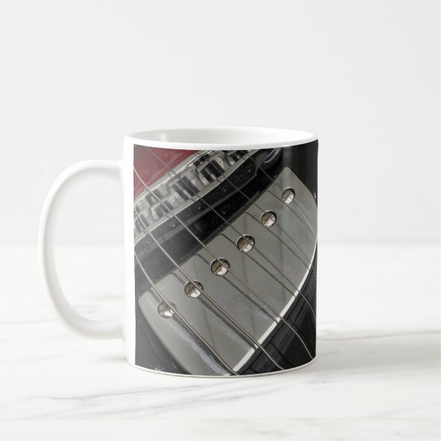 Electric Guitar Bridge, Strings Mugg (Vänster)