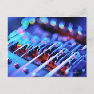 Electric Guitar Bridge Vykort