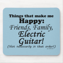 Electric Guitar gör mig Lycklig