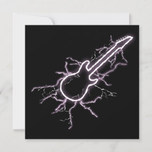 Electric Guitar Inbjudningar