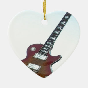 Electric Guitar Julgransprydnad Keramik