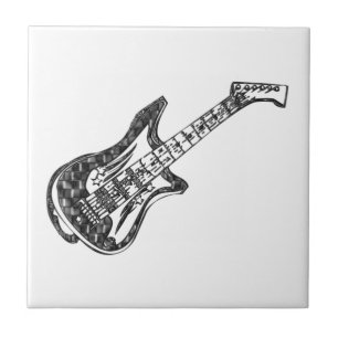Electric Guitar Kakelplatta