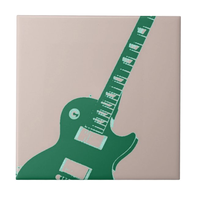 Electric Guitar Kakelplatta (Framsidan)