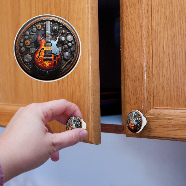 Electric Guitar Knopp (Skapare uppladdad)