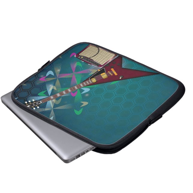 Electric Guitar Laptop Sleeve (Framre botten)