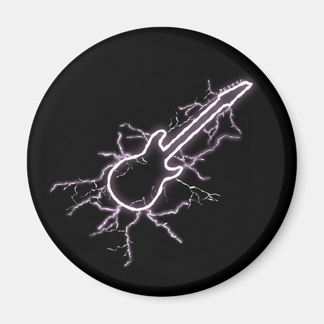 Electric Guitar Magnet (Framsidan)
