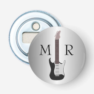 Electric Guitar Monogrammed Flasköppnare
