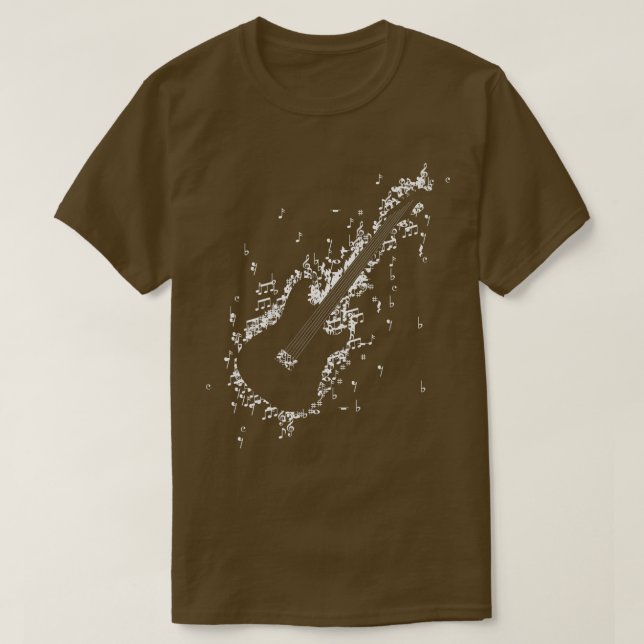 Electric Guitar Music269 T Shirt (Design framsida)