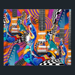 Electric Guitar Music Pop Art 60's Jokers Vild Poster<br><div class="desc">Electric Guitar Music Pop Art 60's Jokers Vild av Juleez. 60:s popkonst retro stil original av Juleez</div>