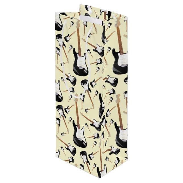 Electric Guitar Musician Music Teacher (Baksidan Vinklad)