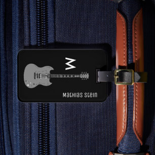 Electric Guitar, musiker traveler Bagagebricka