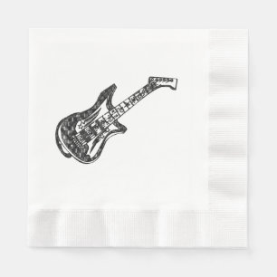 Electric Guitar Pappersservett