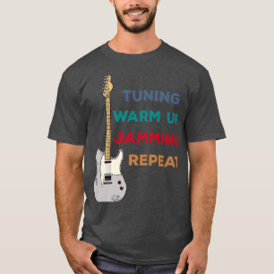 Electric Guitar Player Music InstrumentFunny Repea T Shirt