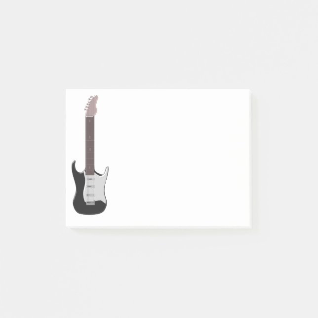 Electric Guitar Post-it Block (Framsida)