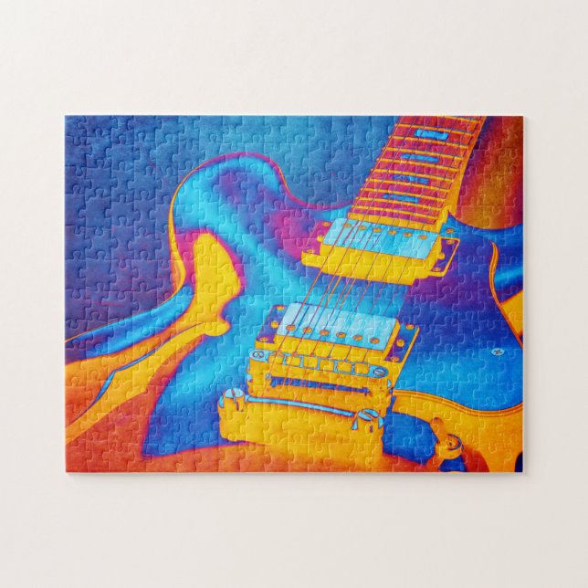 Electric Guitar Pussel (Horisontell)