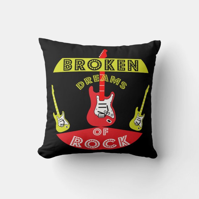 Electric Guitar Rick Dreams | STEN | Musik Kudde (Framsida)