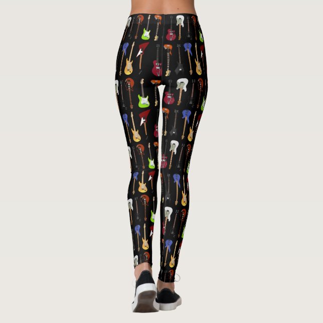 Electric Guitar-sortiment Leggings (Baksida)